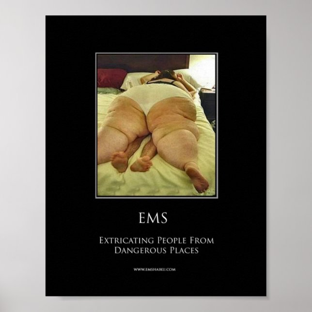 Dangerous Positions Motivational Poster (Front)