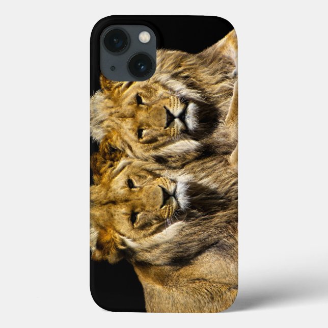Dangerous Predator Lions Case-Mate iPhone Case (Back)