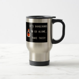 Dangerous To Go Without Coffee Travel Mug