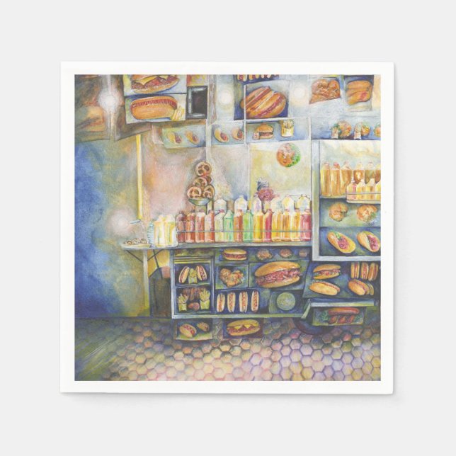 Dangerously Close To Fun Napkin (Front)