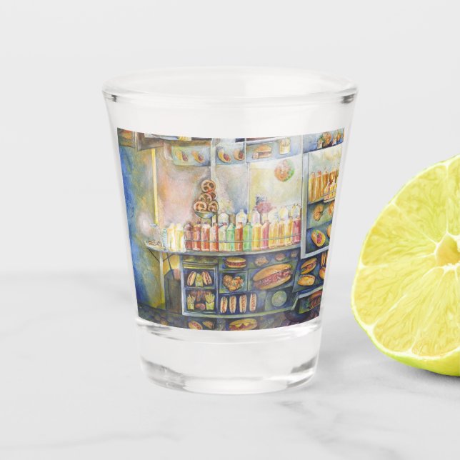 Dangerously Close To Fun Shot Glass (Front)