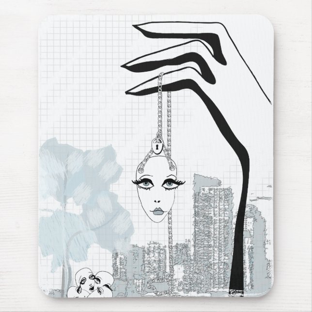 Dangling Participles Mouse Mat (Front)