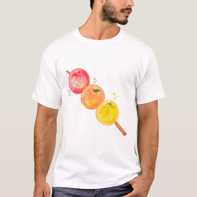 Dango Stick Kawaii  T-Shirt (Front)