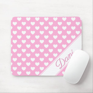 Dani - Custom Name Template, Pastel Pink Mouse Mat