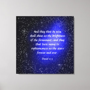 Daniel 12:3 Canvas Print
