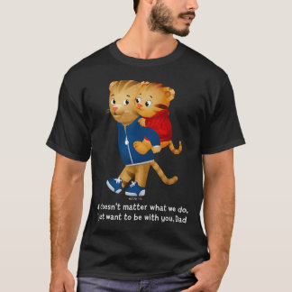 Daniel And Dad Tiger (Dark T-Shirt
