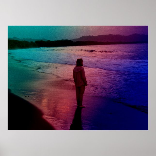 Daniel at Playa Negra, Puerto Viejo Poster (Front)