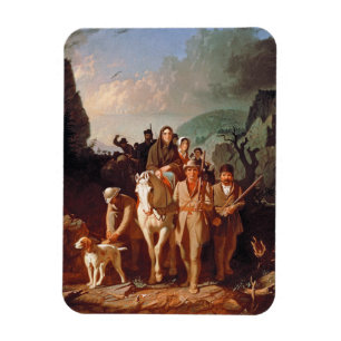 Daniel Boone escorting settlers Magnet