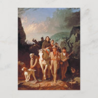 Daniel Boone escorting settlers 