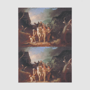 Daniel Boone escorting settlers Tissue Paper