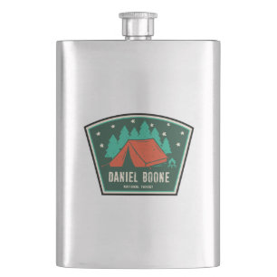 Daniel Boone National Forest Camping Hip Flask