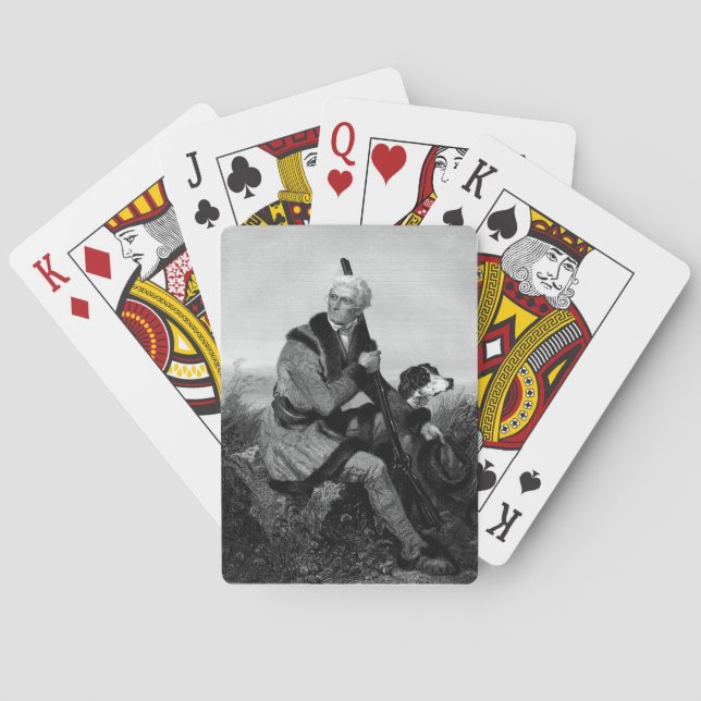 Daniel Boone Playing Cards (Back)