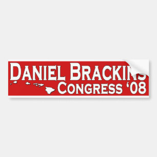 Daniel Brackins for Congress Bumper Sticker