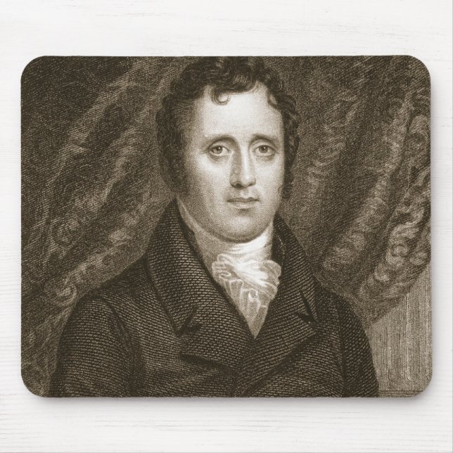 Daniel D. Tompkins (1774-1825) engraved by Thomas Mouse Mat (Front)
