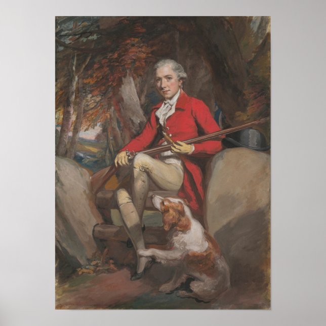  Daniel Gardne Portrait of Jonas Langford Brooke Poster (Front)