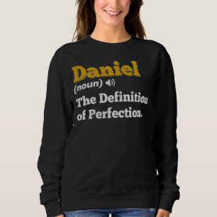 Daniel Gift Name Personalised Birthday Name Defini Sweatshirt
