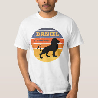 Daniel God Is My Judge Vintage Retro Sunset T-Shirt
