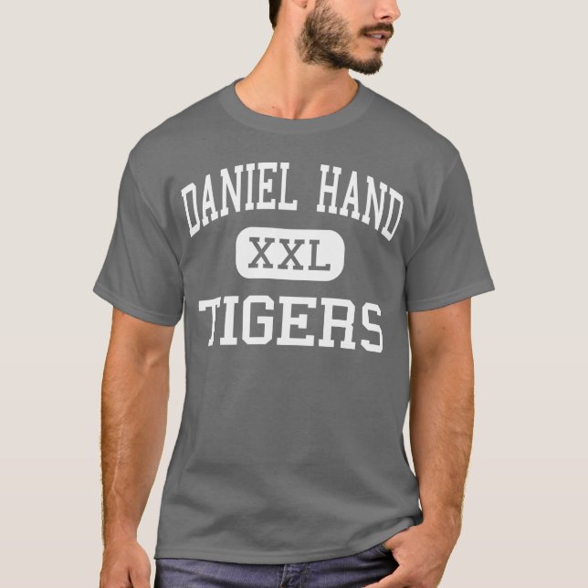 Daniel Hand - Tigers - High - Madison Connecticut T-Shirt (Front)