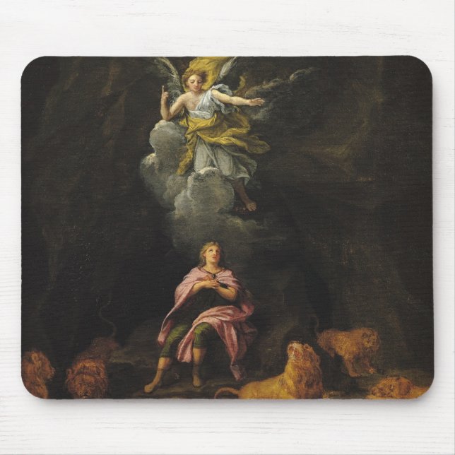 Daniel in the Den of Lions Mouse Mat (Front)