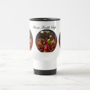 Daniel in the lion`s den cup