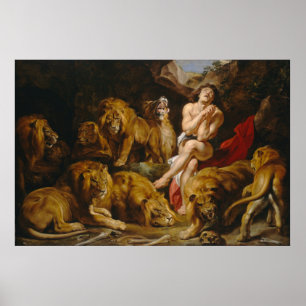 Daniel in the Lion’s Den Poster