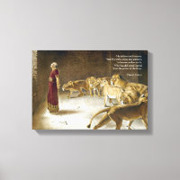 Daniel in the Lion's Den Bible Art Scripture