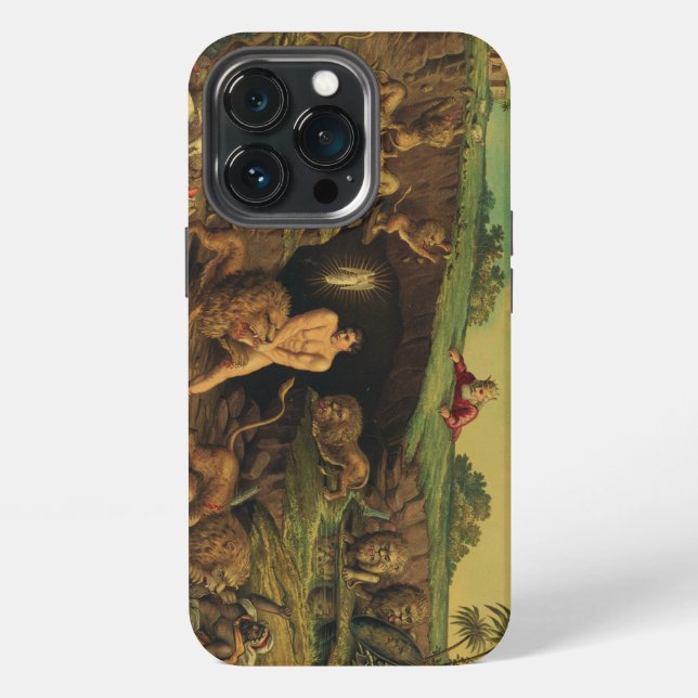 Daniel in the Lions' Den iPhone Case (Back)
