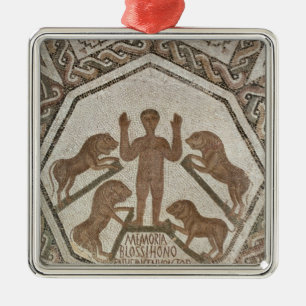 Daniel in the Lions' Den Metal Tree Decoration