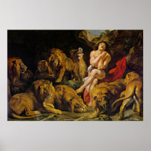 Daniel in the Lion's Den Poster