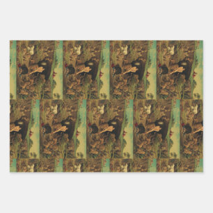 Daniel in the Lions' Den Wrapping Paper Sheet