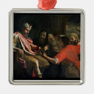 Daniel Interpreting Nebuchadnezzar's First Dream ( Metal Tree Decoration