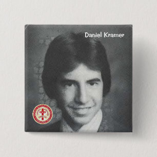 Daniel Kramer 15 Cm Square Badge