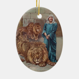 Daniel Lions Den Ceramic Tree Decoration