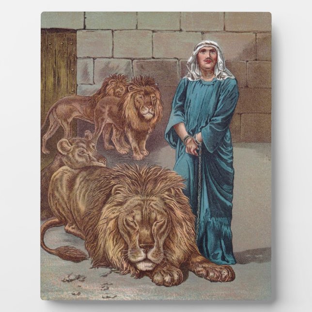 Daniel Lions Den Plaque (Front)