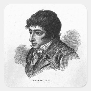 Daniel Mendoza Square Sticker