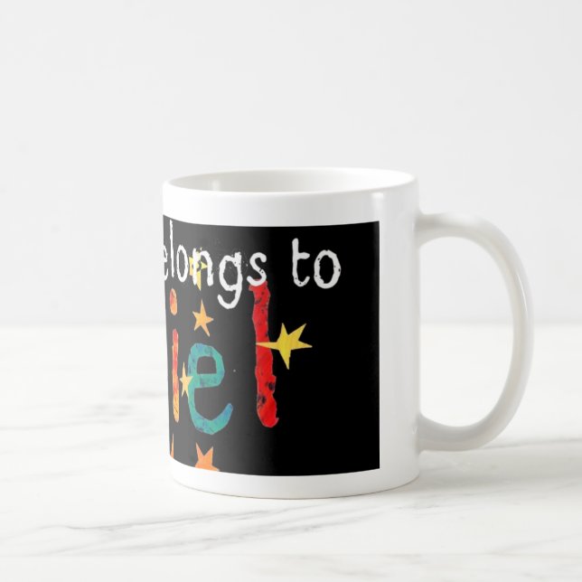 'Daniel' mug (black) (Right)