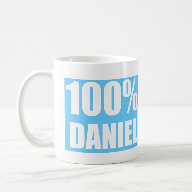 Daniel name coffee mug (Left)