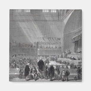 Daniel O'Connell standing trial in 1844 Magnet