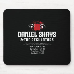 Daniel Shays Machusetts History  Mouse Mat