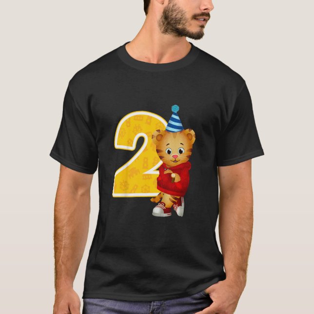 Daniel Tiger s Neighbourhood My 2nd Birthday T-Shirt (Front)