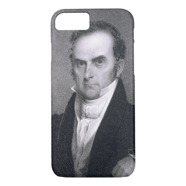Daniel Webster (1782-1852) (engraving) Case-Mate iPhone Case (Back)