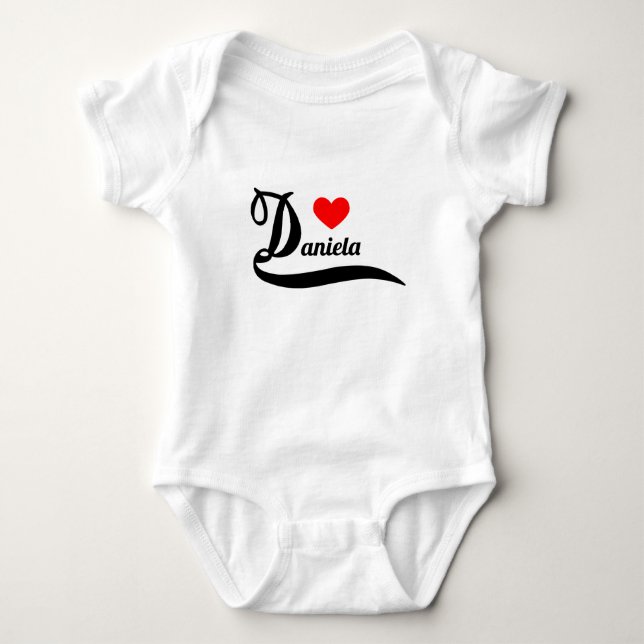 Daniela Baby Bodysuit (Front)