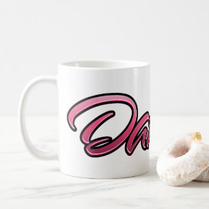 Daniela faded pink cup tea cup coffee cup