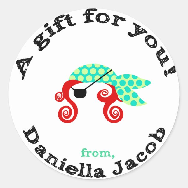 Danielle gift tag (Front)