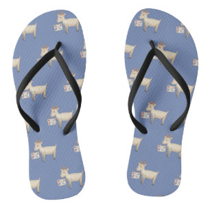 Danielle The Goat Flip Flops