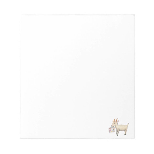 Danielle The Goat Notepad (Front)
