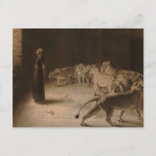 Daniel's Answer to the King by Briton Riviere Postcard
