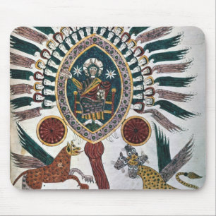 Daniel's vision of Four Beasts and God Mouse Mat