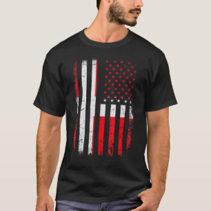 Danish American Flag Denmark America Pride Heritag T-Shirt