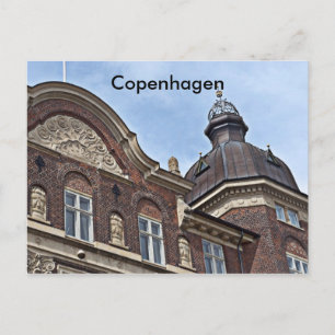 Danish architecture Copenhagen, Postcard